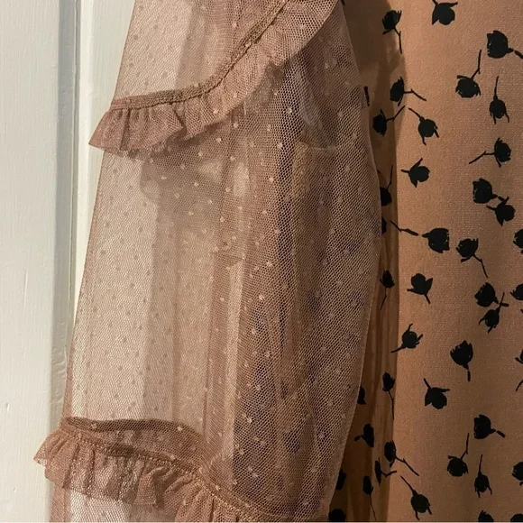 Cato knit blouse with sheer sleeves-medium NWT - Picture 3 of 7